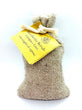 Sacchetto scrub – canapa e lino con scaglie di sapone 150g Lunaroma