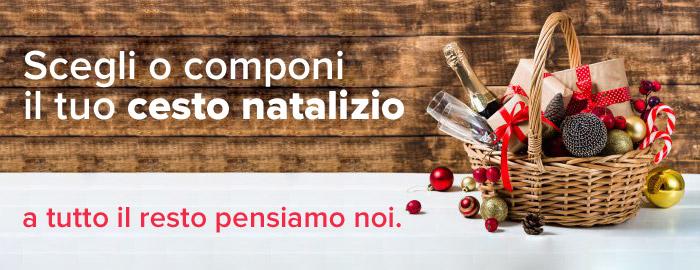 CONFEZIONI NATALIZIE Componi il tuo regalo : aggiungi al carrello la confezione, e poi tutti i prodotti con cui desideri riempirla.