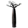 Baobab in ferro battuto nero h 230 cm