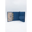 PORTAFOGLIO PELLE NATALIA BLU HUBEQ8035076 Equomercato