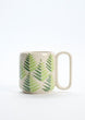 Mug media FOGLIE VERDI in ceramica 00006102 Altromercato