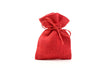 Sacchettino Semplice in juta rosso HUBM340045786 Meridiano361