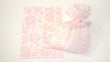 Sacchetto Fiorellini in carta seta rosa 40001580 Altromercato