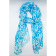 STOLA SETA STAMPATA MARINELLA AZZURRO HUBEQ8074932 Equomercato
