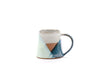 Mug VOILE blu, gres 00006926 Altromercato