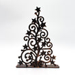 Portalumino Albero di Natale ferro 18x4,5x24cm HUBAQIN7040405 Altraqualità