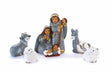 Presepe GRIS set/5 pz, ceramica HUBM300007391 Meridiano361
