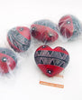 Cuore 6x6cm rosso Tribal HUBAQKEB3010610 Altraqualità