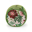 Portagioie Broccato Giardino di Primavera 10x5cm HUBAQVNB6051880 Altraqualità