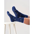 Calzini donna STARS-MOONS Midnight Blue Stars 00007491  Altromercato