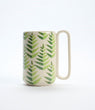 Mug alta FOGLIE VERDI in ceramicaa 00006103 Altromercato