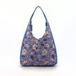 Borsa Hobo Broccato Giardino Orientale 33,5x25x8 cm HUBAQVNB6051877 Altraqualità