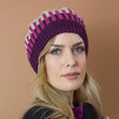 Berretto Trama, lana, ghiaccio viola e ciclamino, TU HUBAQOENP4011929  Altraqualità