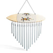 Campana del vento in legno con decoro aborigeno con sabbia(30x40cm) HUBM322032405000 Meridiano361