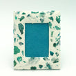 Cornice portafoto Blue Leaves 20x16cm HUBAQTL8012294 Altraqualità