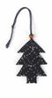 Addobbo Albero Denim Ricamato cotone 00002753 Altromercato