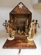 Presepe in foglia di banano