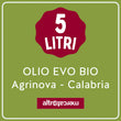 OLIO EVO AGRINOVA IN LATTA - BIO | 00000895 | 5L SOLO SU PRENOTAZIONE