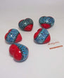 cuore 6x6cm rosso/blu Zebra Codice: KEB5010630 Altraqualità