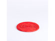 Sottopentola tondo in rafia diametro cm 20 rosso  HUBM311938002309