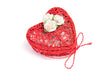Scatolina Cuore in filo abaca 40041914 Altromercato*