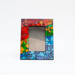 Portaritratti mosaico arcobaleno in terracotta e vetro  HUBM321530307800 Meridiano361