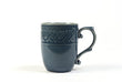 Mug LOTO in ceramica blu lucida 40003474